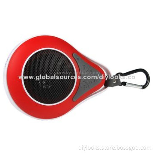 Portable Shower Room Waterproof Bluetooth V3.0 + EDR Speaker with Suction Cup, for iPad/iPhone
